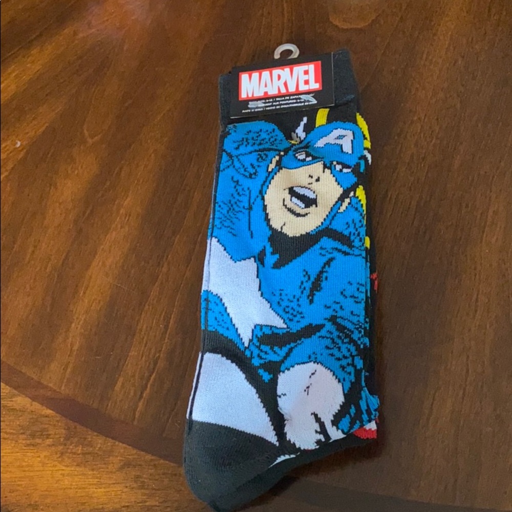 Marvel Captain America 2pack socks